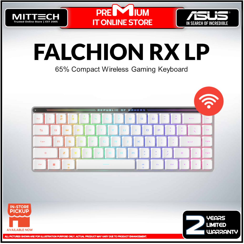 Asus Gaming Keyboard ROG Falchion ACE & RX LP Wired & Wireless
