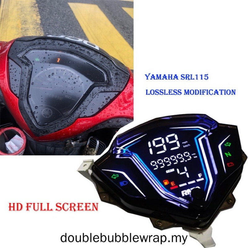 SRL115FI Z-PAT/PROTAPER PILOT LAMP & DIGITAL METER ใช้ ECU STD