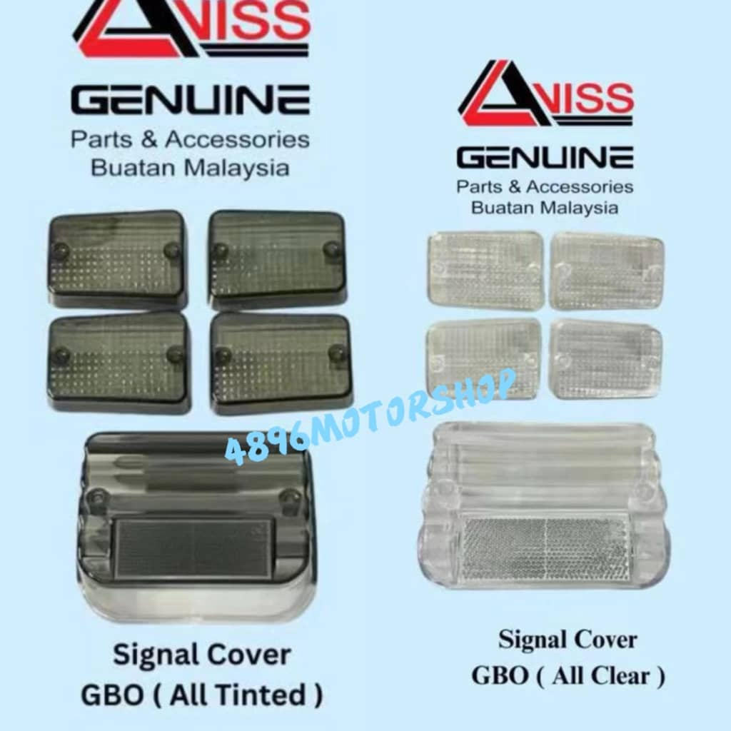 Honda GBO / GBOJ / GBO-J FRONT REAR SIGNAL + ฝาครอบไฟท้าย ALBINO TINTED CLEAR (VISS)
