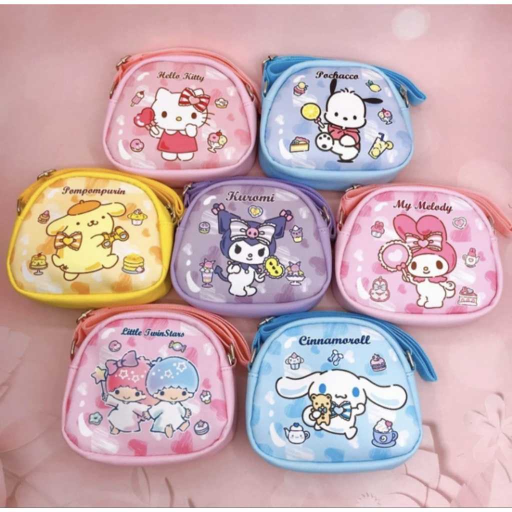 SUPERBORONG Kids Mini Chubby CHUBBY Sling Bag Messenger Bag Kids Shopping Bag