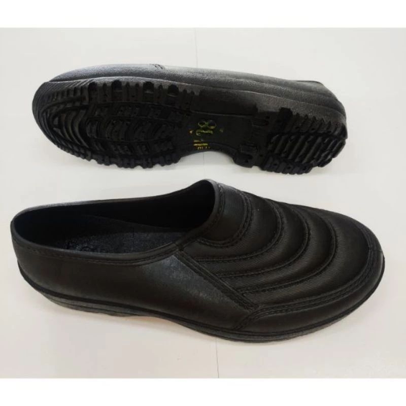 KASUT GETAH HITAM BOWLING - รองเท้ายาง- PELBAGAI SAIZ