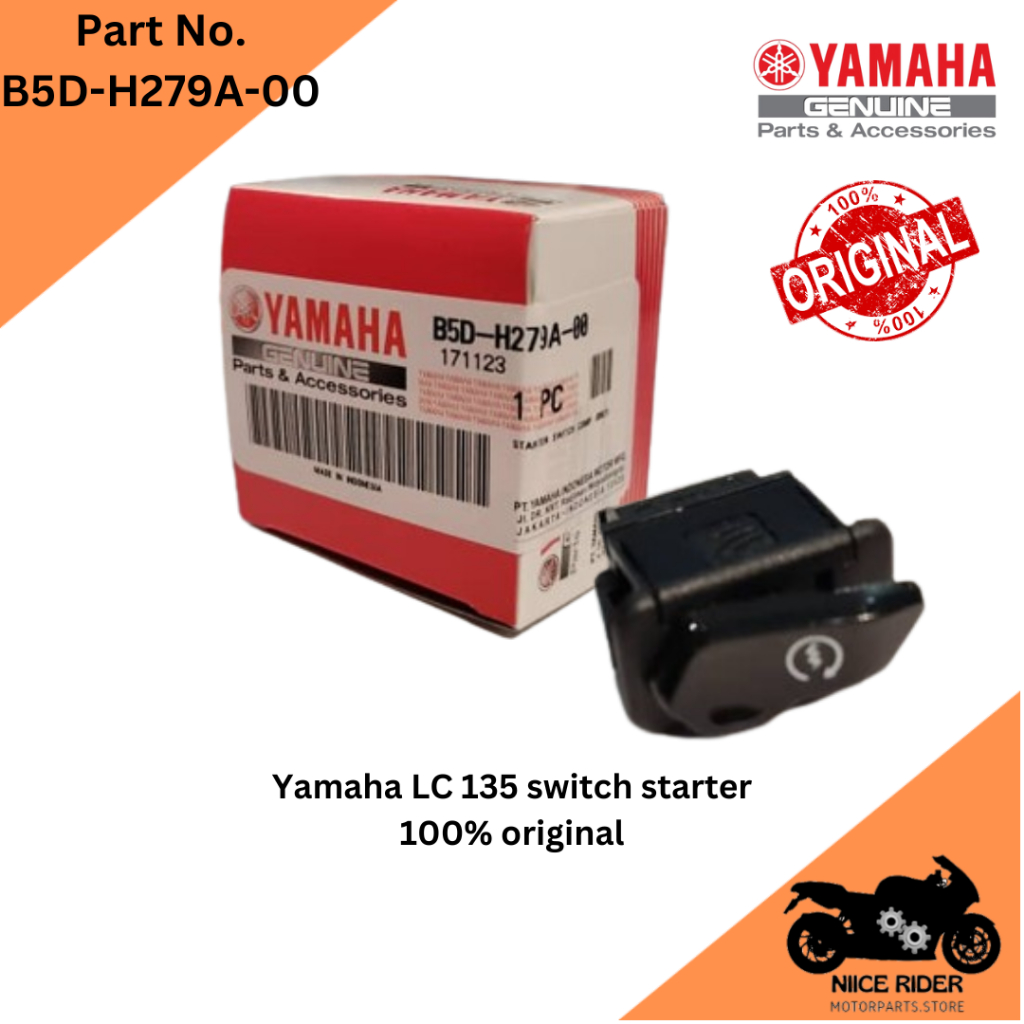 Yamaha LC 135 fi V8 ego สวิตซ์แฮนด์เกียร์ ปุ่มสตาร์ท B5D-H279A-00