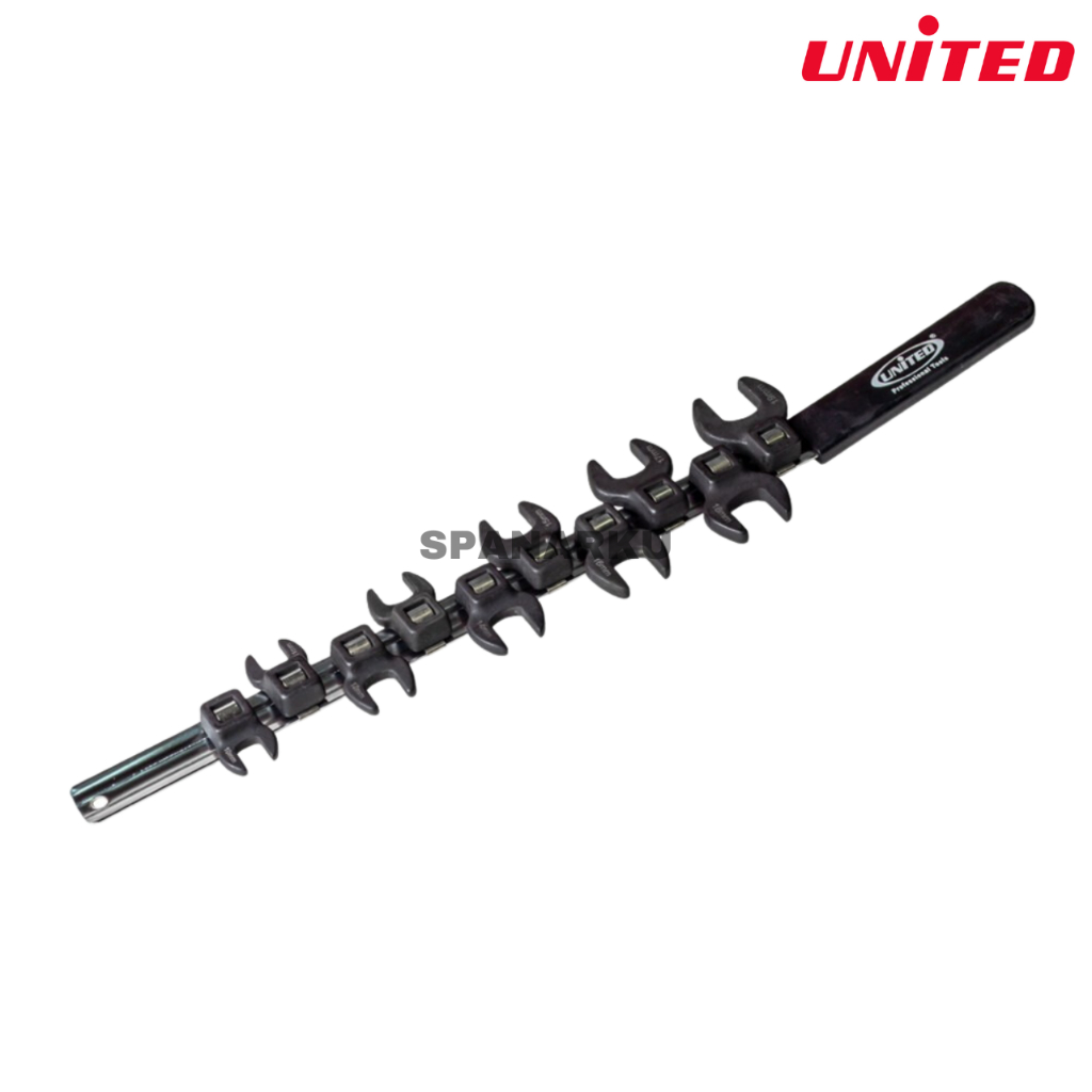 3/8" 10 ชิ้น OPEN END CROWFOOT WRENCH SET