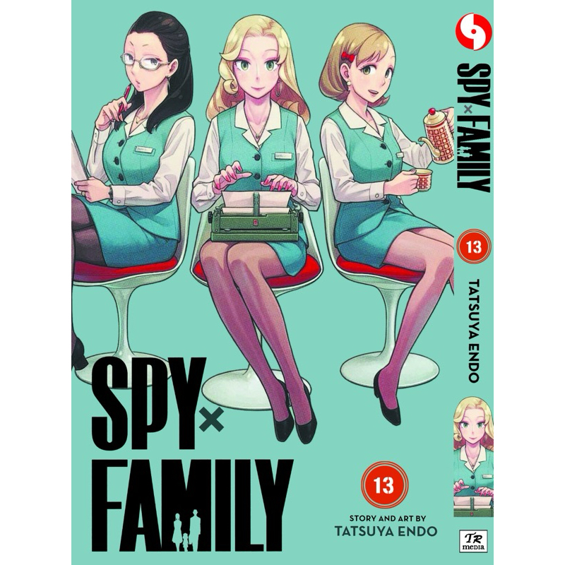 Spy X FAMILY (การ์ตูนภาษาอังกฤษ) ฉบับที่ 1-13 หนังสือทางกายภาพใหม่ Manga Komik