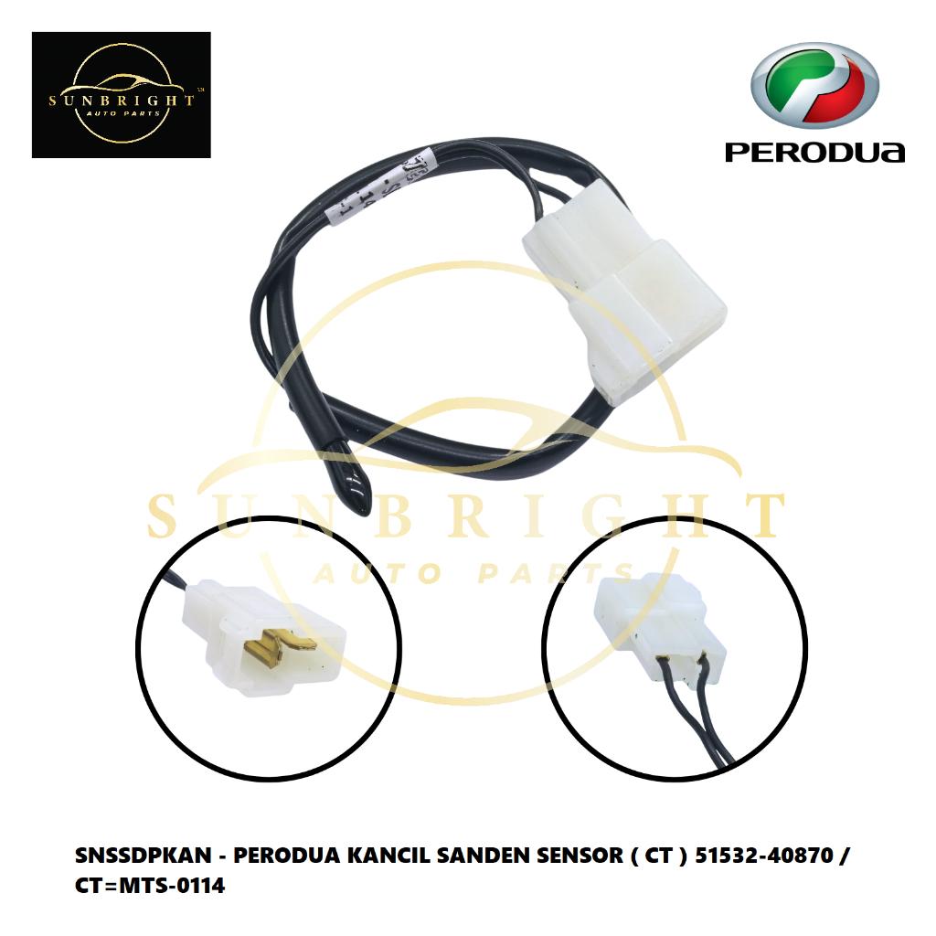 PERODUA KANCIL SANDEN SENSOR ( CT ) 51532-40870 / CT=MTS-0114