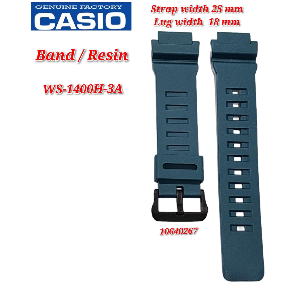 อะไหล่ทดแทน Casio WS-1400H-3A - BAND/RESIN