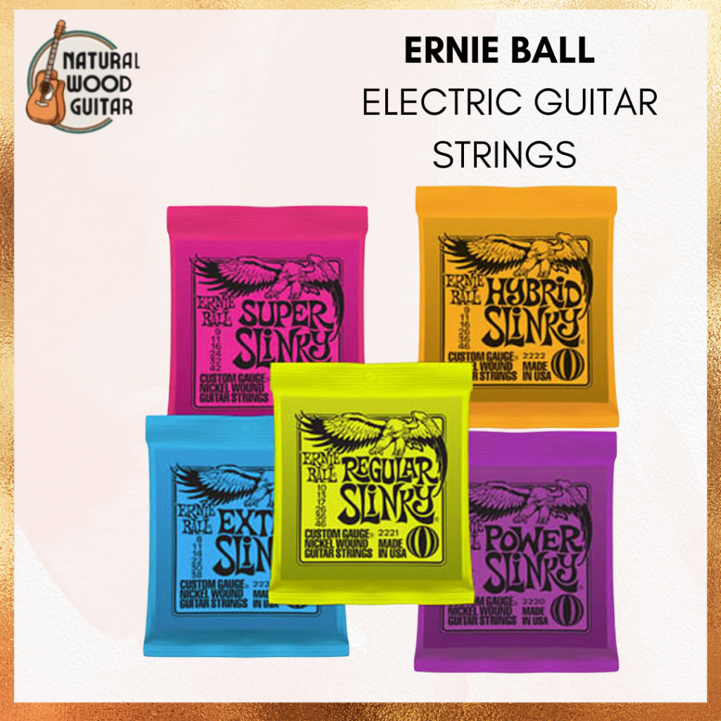 Ernie Ball สายกีตาร์ไฟฟ้า Nickel Wound