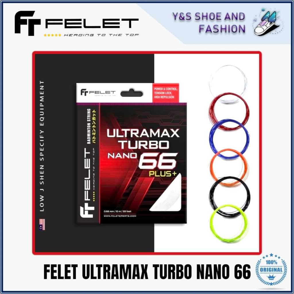 FELET ULTRAMAX TURBO NANO 66 (0.66MM) สายแบดมินตัน