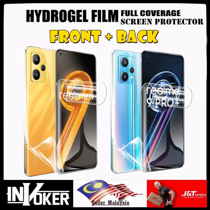 Realme 9 Series / Realme 9 Pro Plus / Realme 9 Pro / Realme 9i / ฟิล์มกันรอยหน้าจอ Hydrogel ด้านหน้า