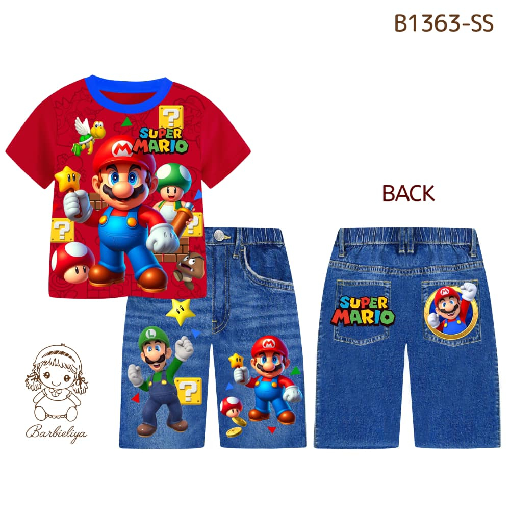 Barbilya PLAYWEAR B1363SS MARIO