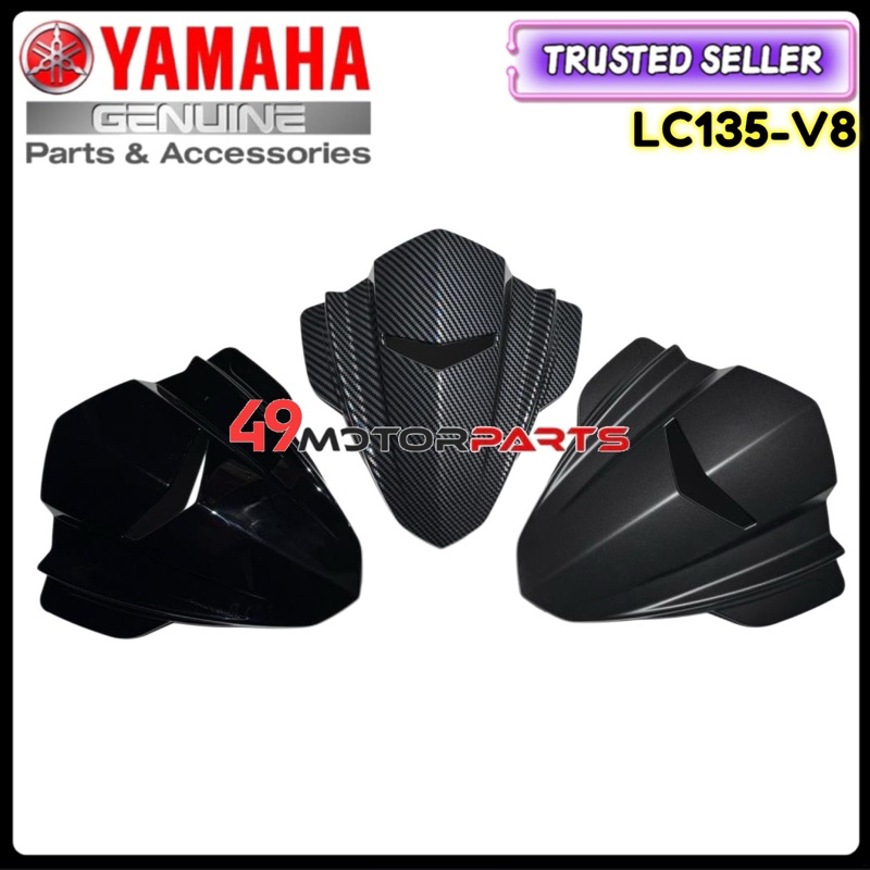 Lc135 V8 LC135 Fi SE VISOR WINDSHIELD CARBON BLACK MATT สีดํา