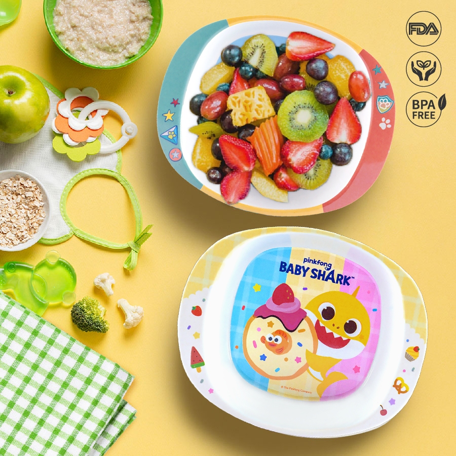 Kidztime เด็กการ์ตูนบนโต๊ะอาหารไม้ไผ่เมลามีนชามจับคู่ชามเด็ก (6.5") Paw Patrol Cocomelon ชามเด็ก
