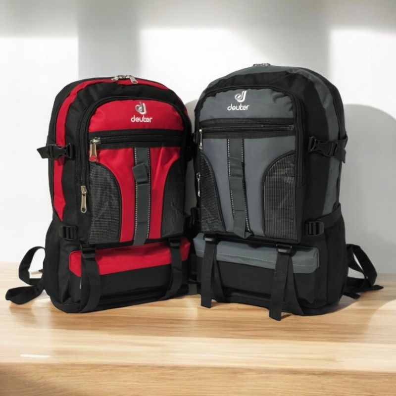 เดินป่า 60L Capacity Bag Travel Bagpack Shoulder Backpack