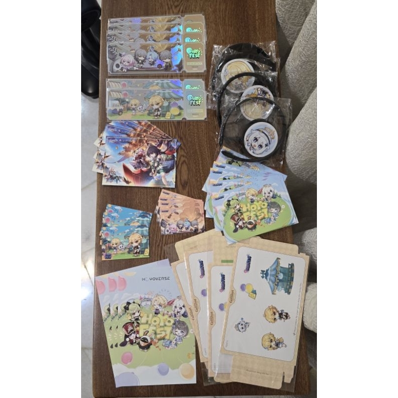[LIMITED EDITION] HoYoFest MERCH MIHOYO HONKAI STAR RAIL, GENSHIN, HONKAI IMPACT 3, ZZZ, TEARS OF TH