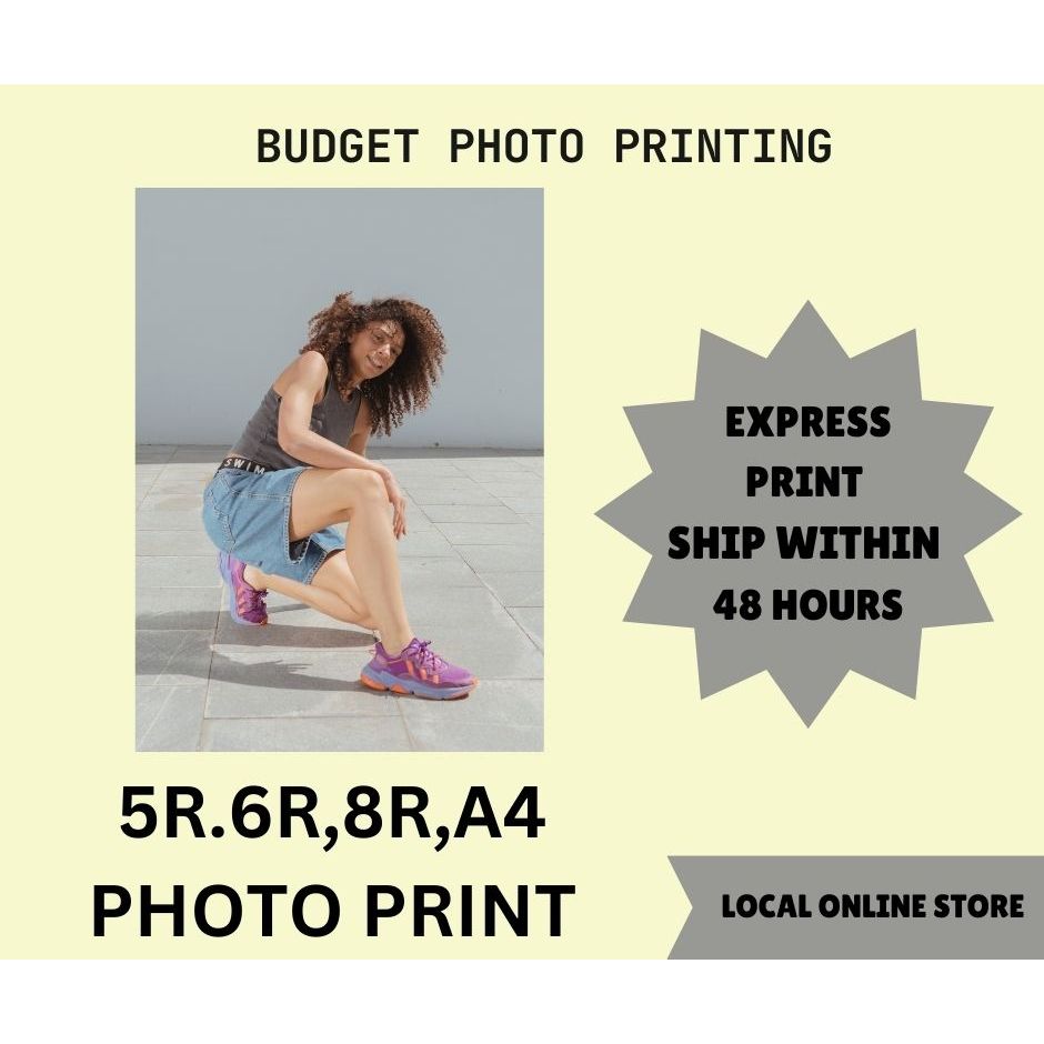 กระดาษภาพถ่ายเคลือบเงา 5R / 6R / 8R / A4 (บริการ EDIT ฟรี ) SHIP ใน 24 ชั่วโมง !!