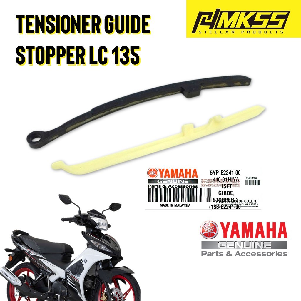 Yamaha LC135 FZ150 Y15ZR Y15 V2 V3 V4 V5 V6 V7 โซ่ไทม์มิ่ง 2x3 TENSIONER GUIDE SET96L