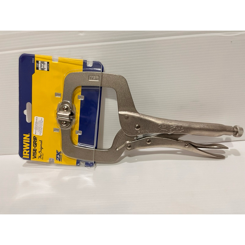 IRWIN VISE-GRIP 4"/102mm (T20EL4) 11SP หนีบ 2X Longer Life