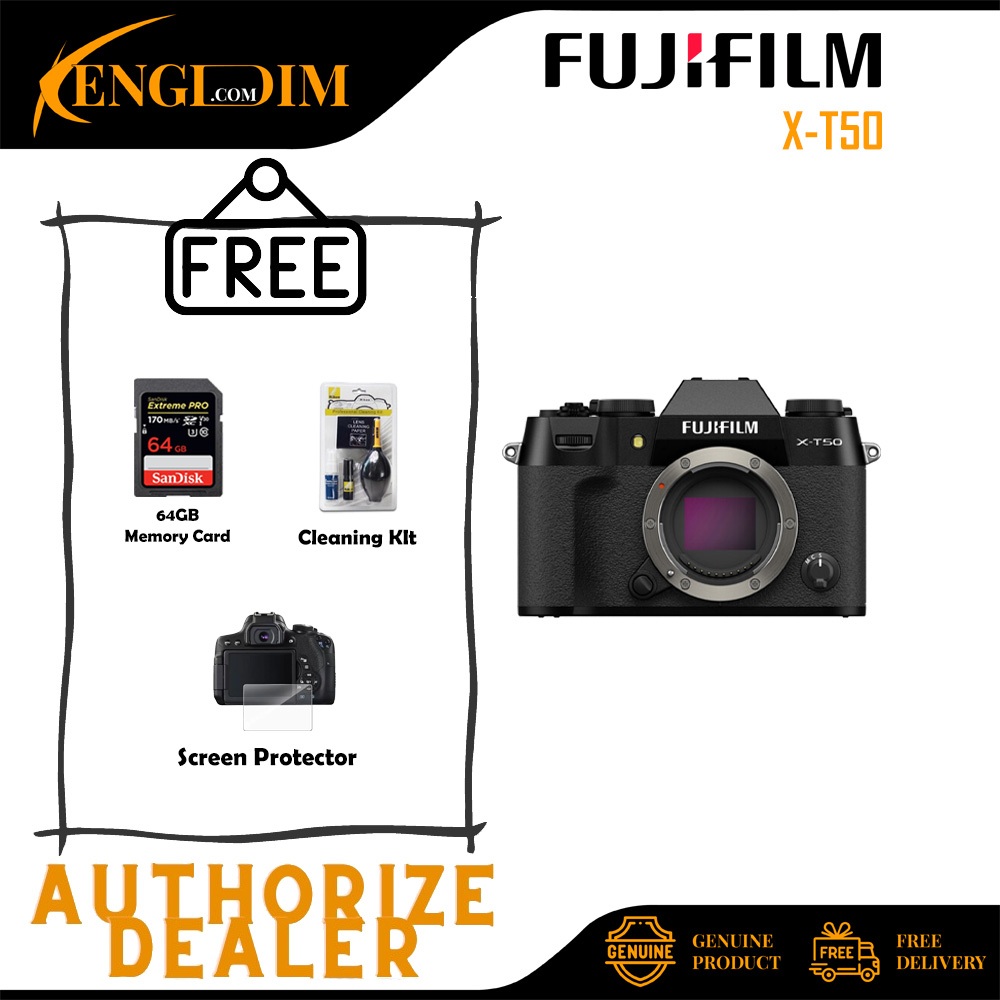 FUJIFILM X-T50 / XT50 กล้องมิเรอร์เลส (ตัวเครื่อง)