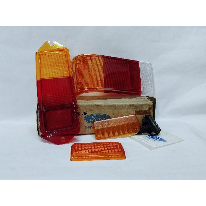 Ford ESCORT MK1 VAN MK2 FRONT TURN SIGNAL LENS/เลนส์ TAIL & NUMBER PLATE LIGHTS