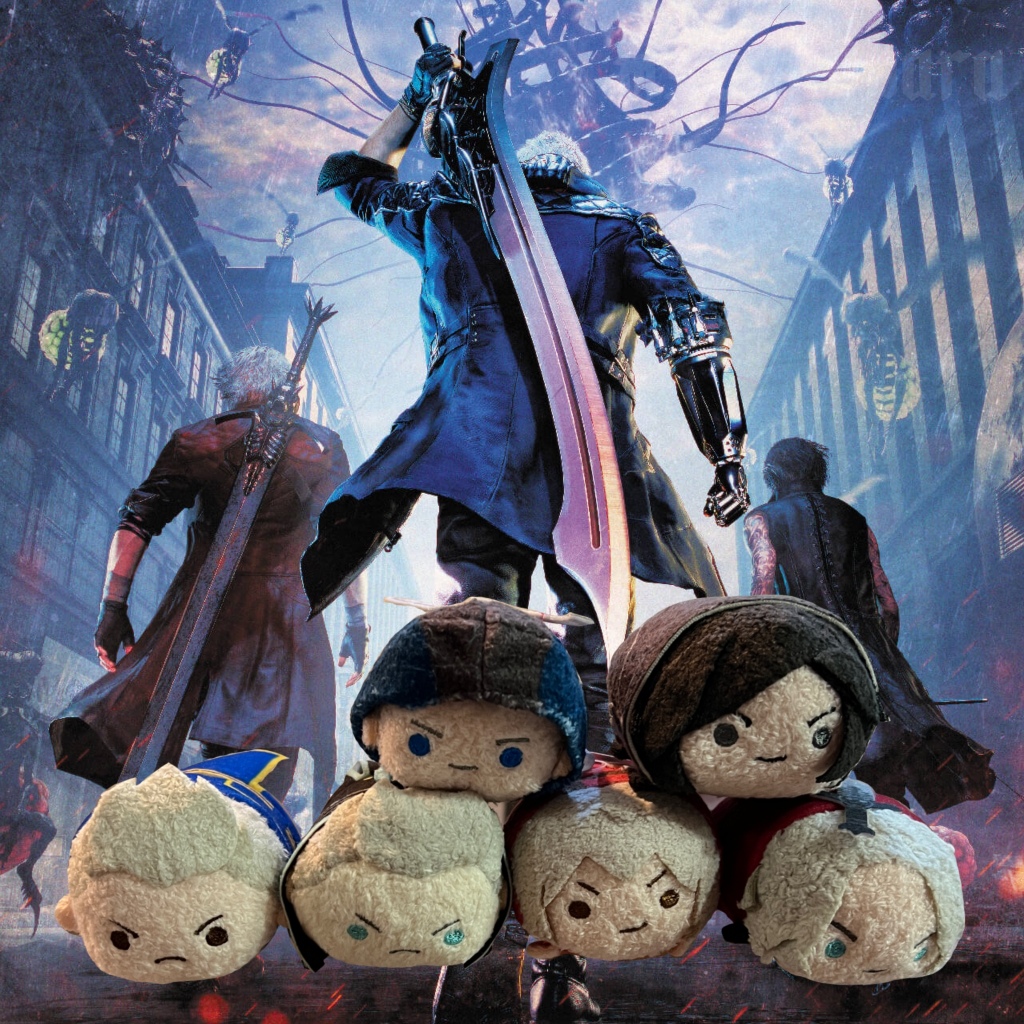 ตุ๊กตา Devil May Cry Capcorom Tsum