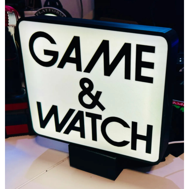 Nintendo Game & Watch USB LED LightBox