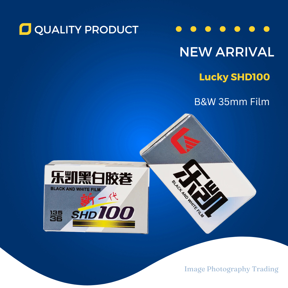 โชคดี SHD100 ฟิล์มลบขาวดํา (35มม ฟิล์ม, 36 แสง)