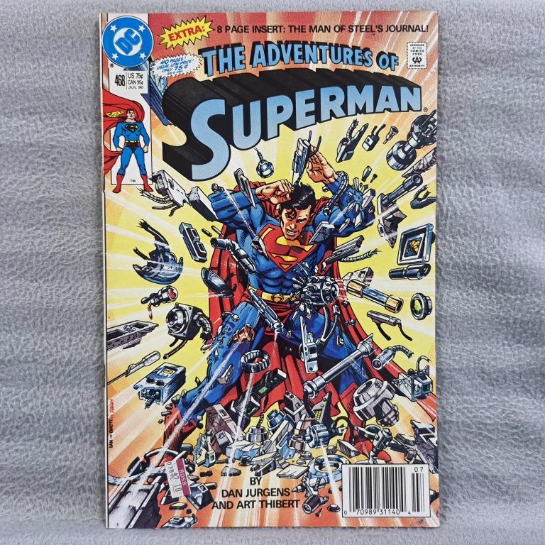 ผจญภัยแห่งซูเปอร์แมน 468 (DC Comics) Dan Jurgens (SUPERADV)