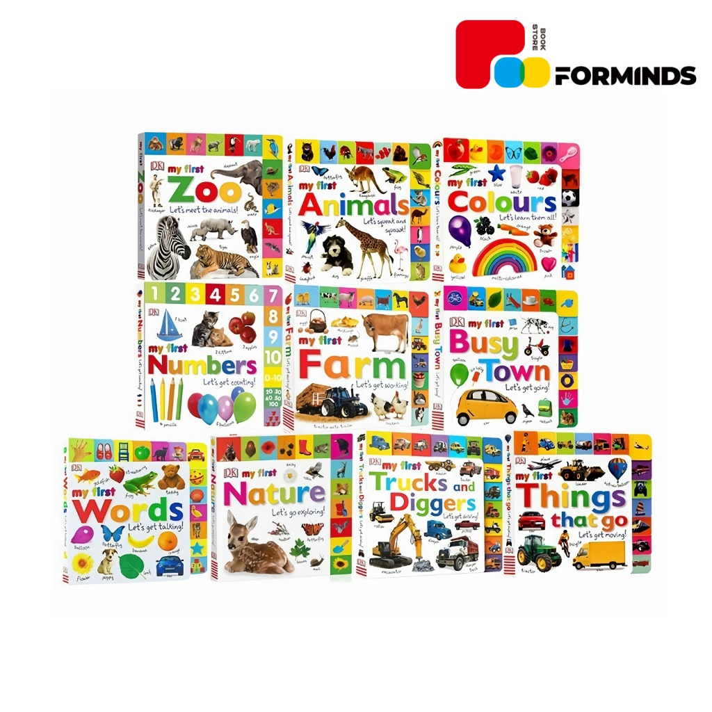 FORMINDS Children English Book DK My First Series Board Book Early Learning Educational