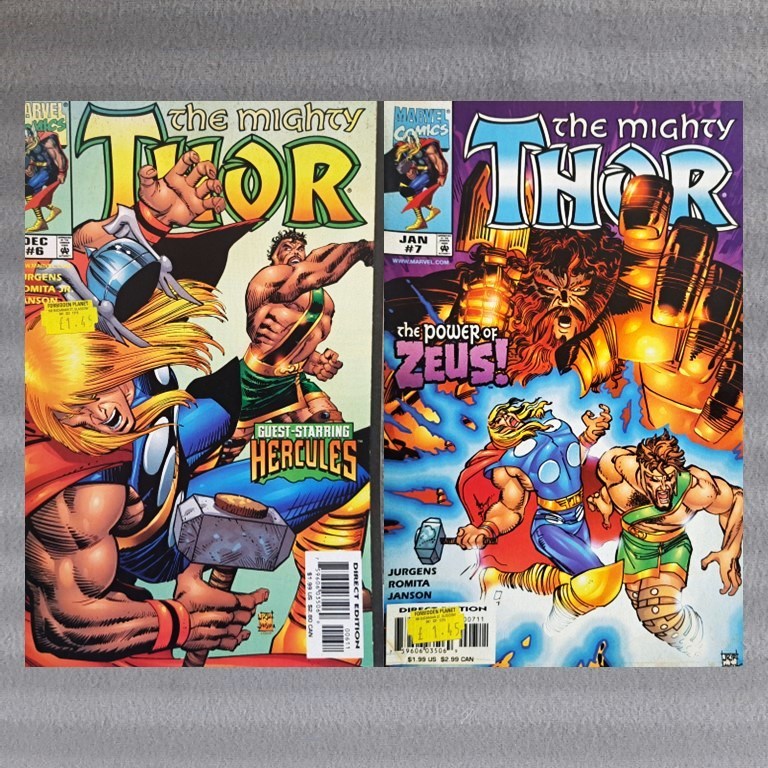 Thor 6- 7 2/2 Complete Set (ชุดที่ 2 Marvel Comics) Dan Jurgens, John Romita, Jr