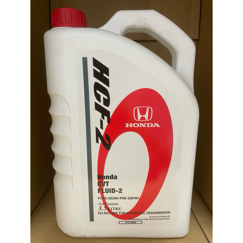 HONDA HCF-2 CVT AUTO GEAR OIL MINYAK 3.5LITERS HCF2 HCF 2