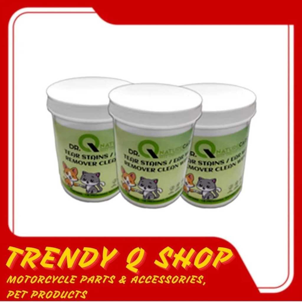 DR Q TEAR STAINS / EAR WAX REMOVER CLEAN WIPES
