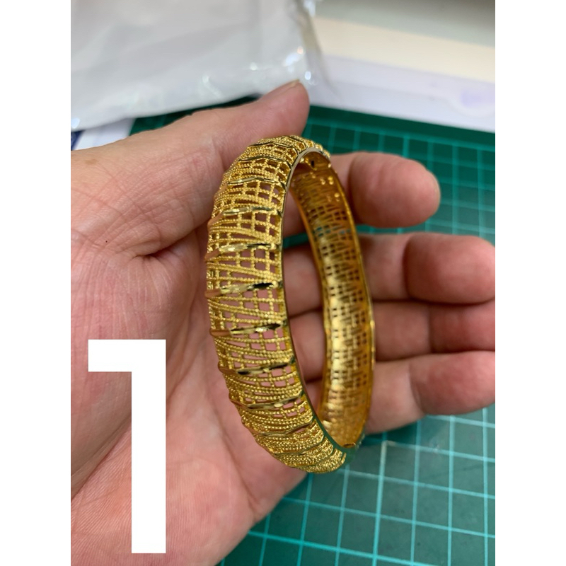 Gelang Tangan Tembaga Tradisional กําไลข้อมือผู้หญิงเครื่องประดับแฟชั่น...