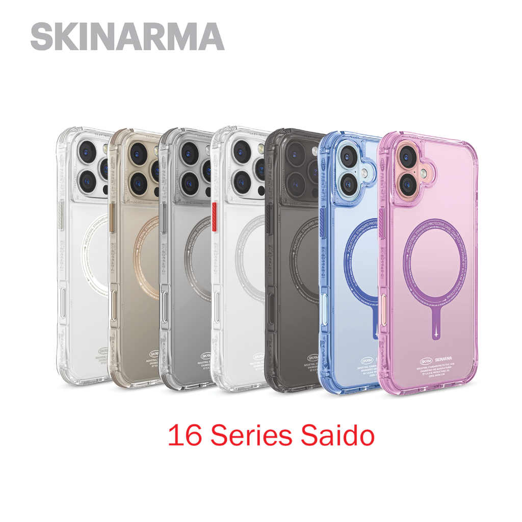 SKINARMA Simao Collection สําหรับ 16 / 16 Pro Series Pro Max Desert Titanium