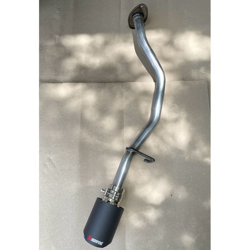 Perodua Viva Akrapovic Matte Black ท่อไอเสีย viva ปลายสีน้ําเงิน ekzos viva