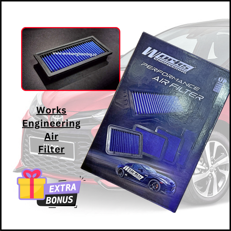 กรองแอร์วิศวกรรม Toyota Yaris Works WE-AF-OT021