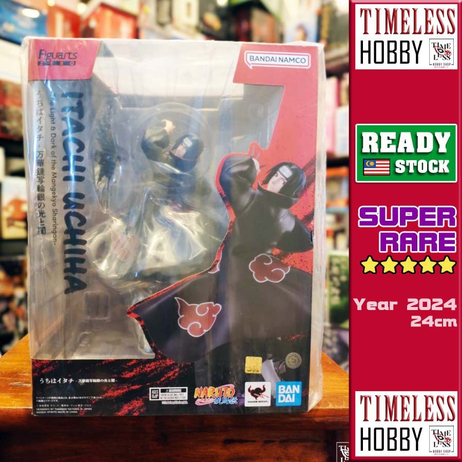 FIGUARTS ZERO Uchiha Itachi รูป BANDAI SPIRITS NAMCO Extra Battle Naruto Mangekyo Sharingan Lego Sha