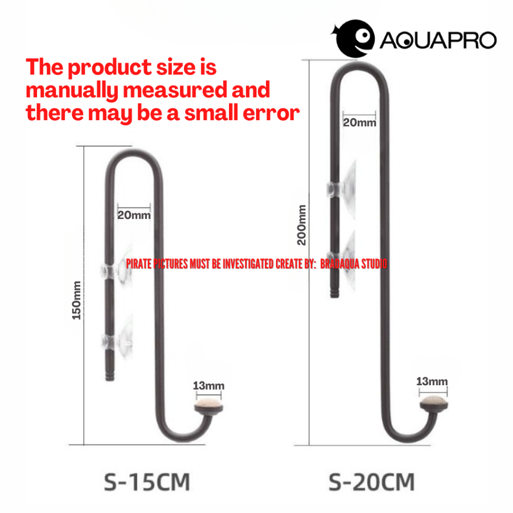 AQUAPRO CO2 Diffuser, Aquarium Stainless Steel CO2 Diffuser Atomizer with Suction Cup for Aquarium Planted Fish Tank ราคา ถูกที่สุด ดีลบีเคเค แกลเลอรีภาพที่ 8