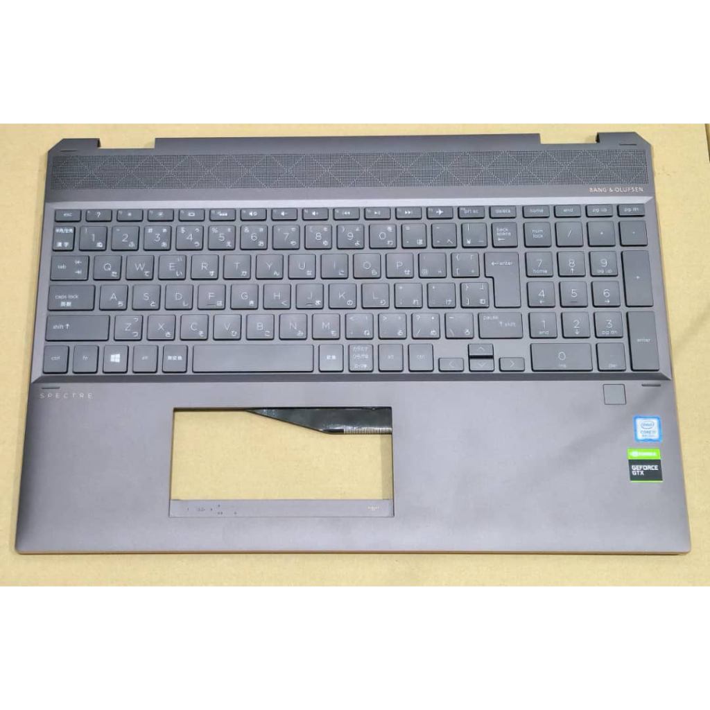 HP Spectre X360 15-DF 15.6" Palmrest Upper Case Backlit Keyboard 4AX38TATP60 L38264-291 4AX38TATP70