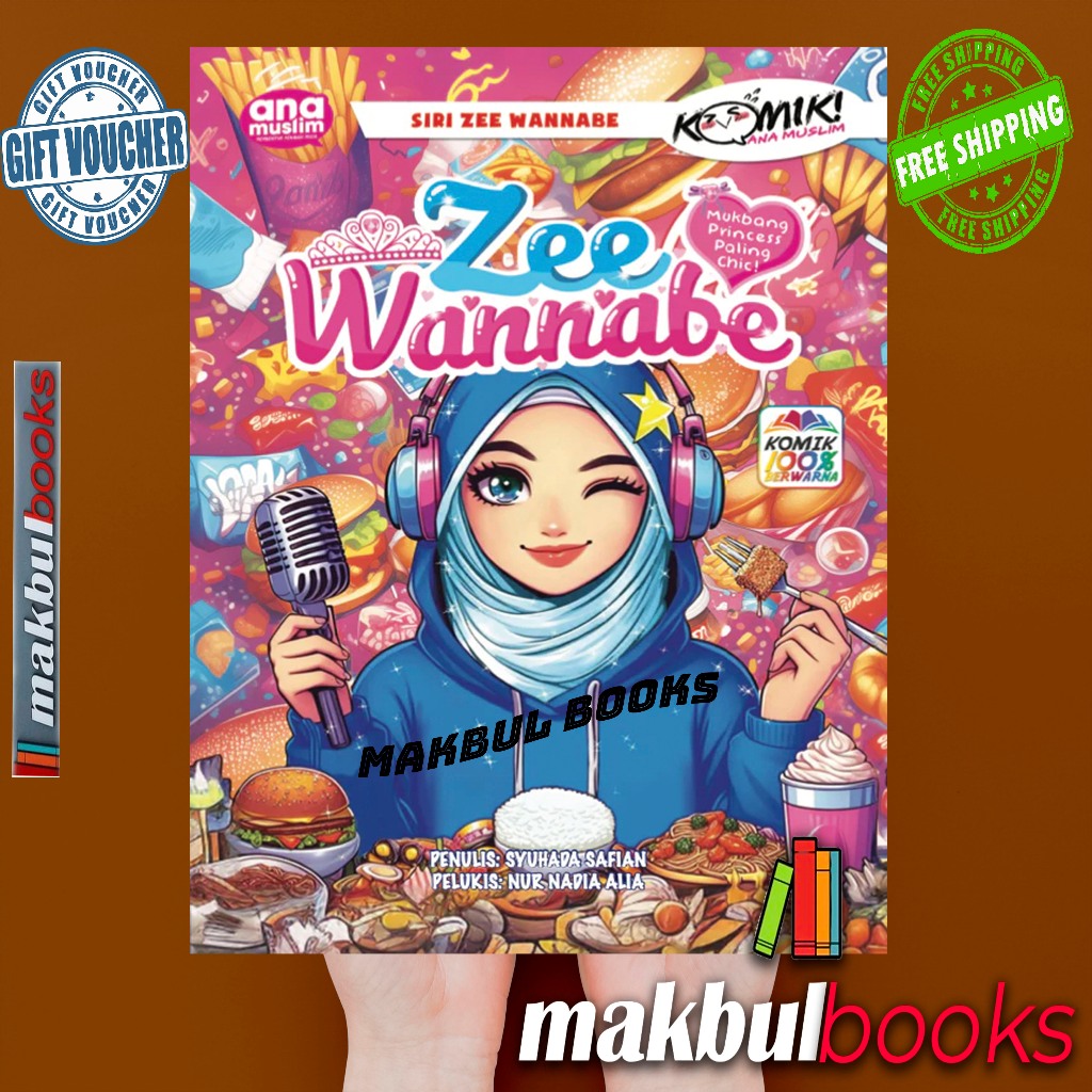 ANA MUSLIM: ZEE WANNABE - THE MOST CHIC PRINCESS MUKBANG! / คอมมิค