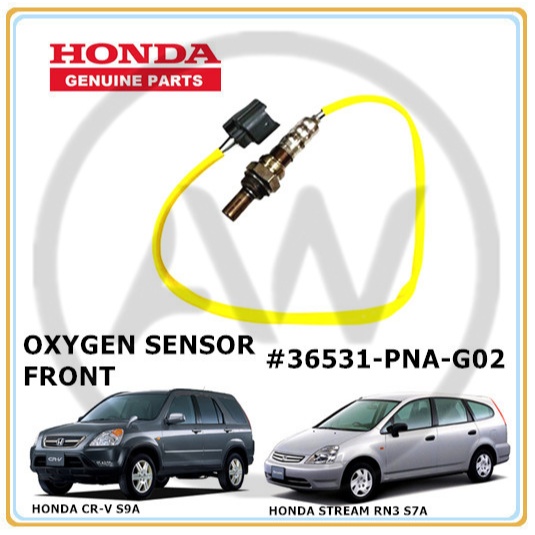 Honda Stream RN1 RN3 S7A S7C 1.7/2.0 CR-V CRV S9A ด้านหน้าด้านหลังออกซิเจน O2 Mass Lambda Sensor