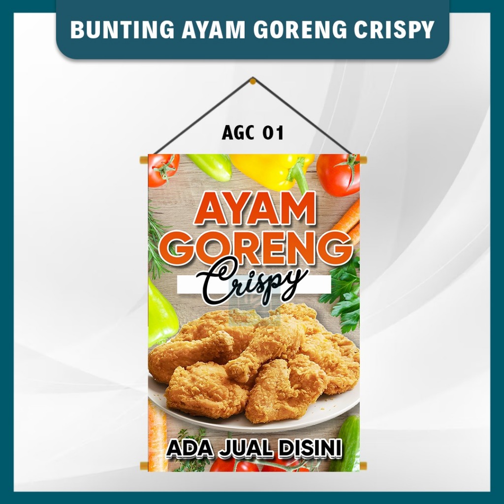CRISPY FRIED CHICKEN UV BUNTING ถึง FAST &