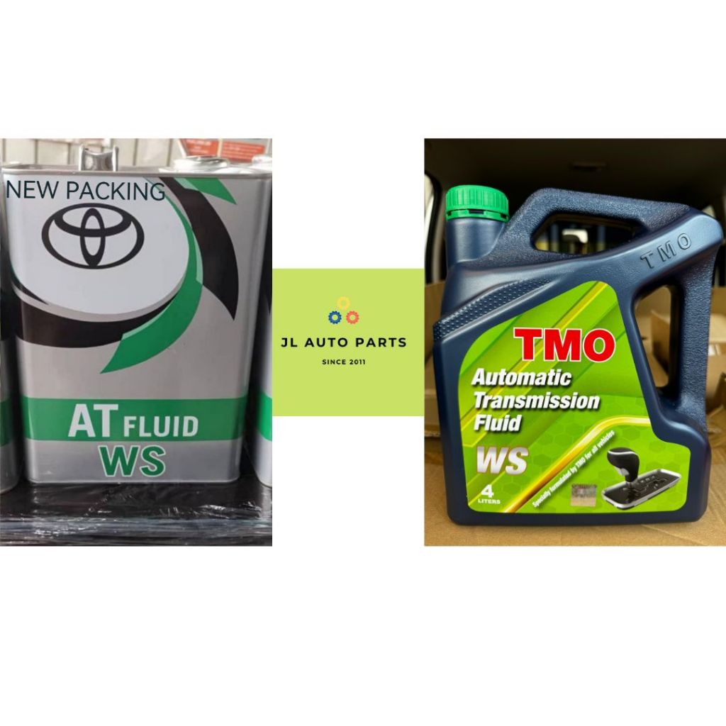Toyota ATF WS AT/Toyota Motor Oil (TMO) WS AT Miyak Gear Automatik 4L