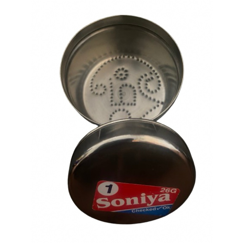 แม่พิมพ์แสตมป์สแตนเลส Soniya Rangoli - เครื่องมือศิลปะอินเดียพื้นดิน