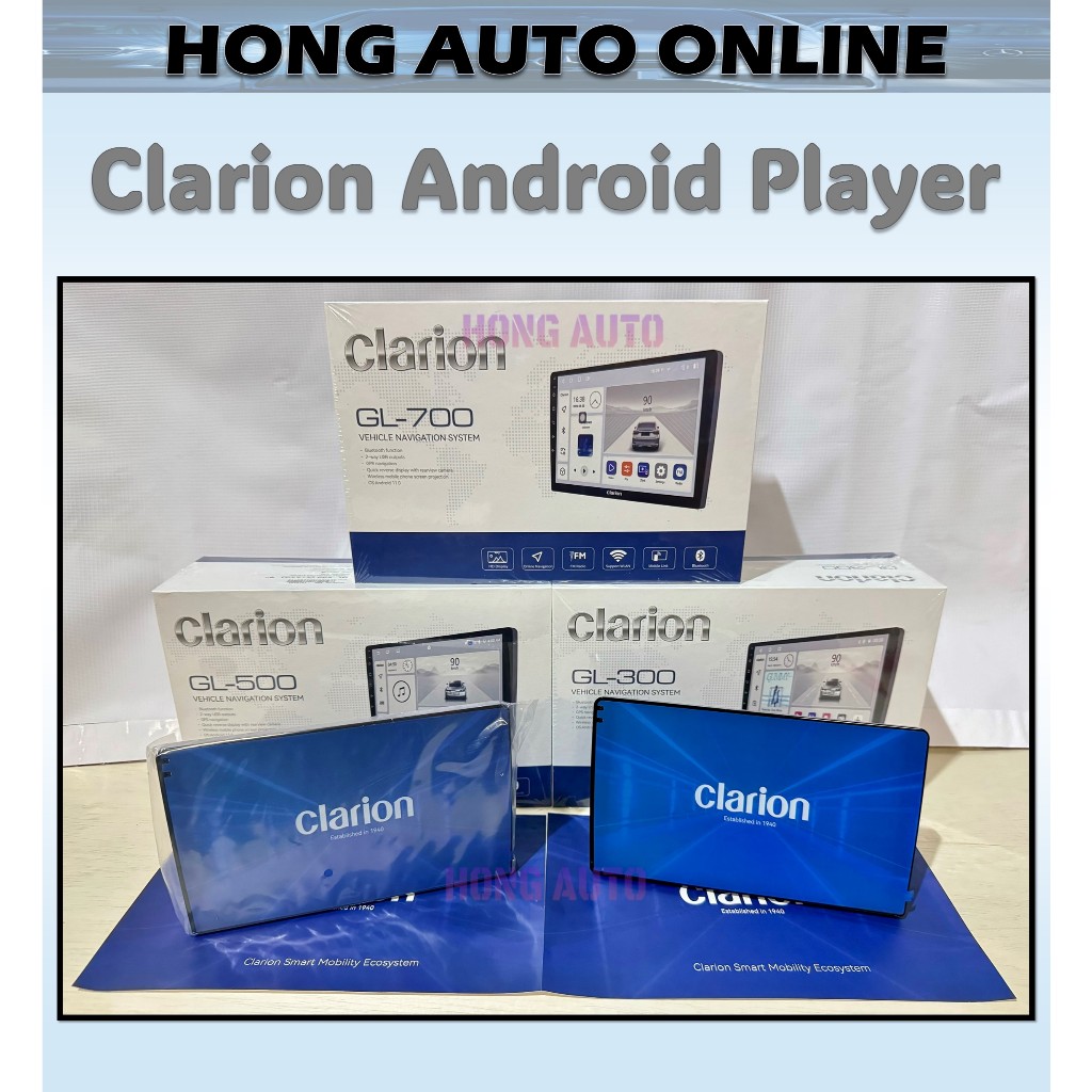 Clarion 2RAM+64GB&4RAM+64GB GL300 (9/10) Android Player Car