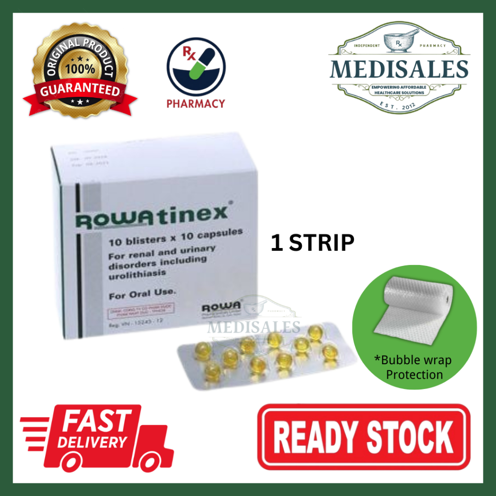 (1 Strip) ROWATINEX CAPSULES 10S (EXP 02/2026)