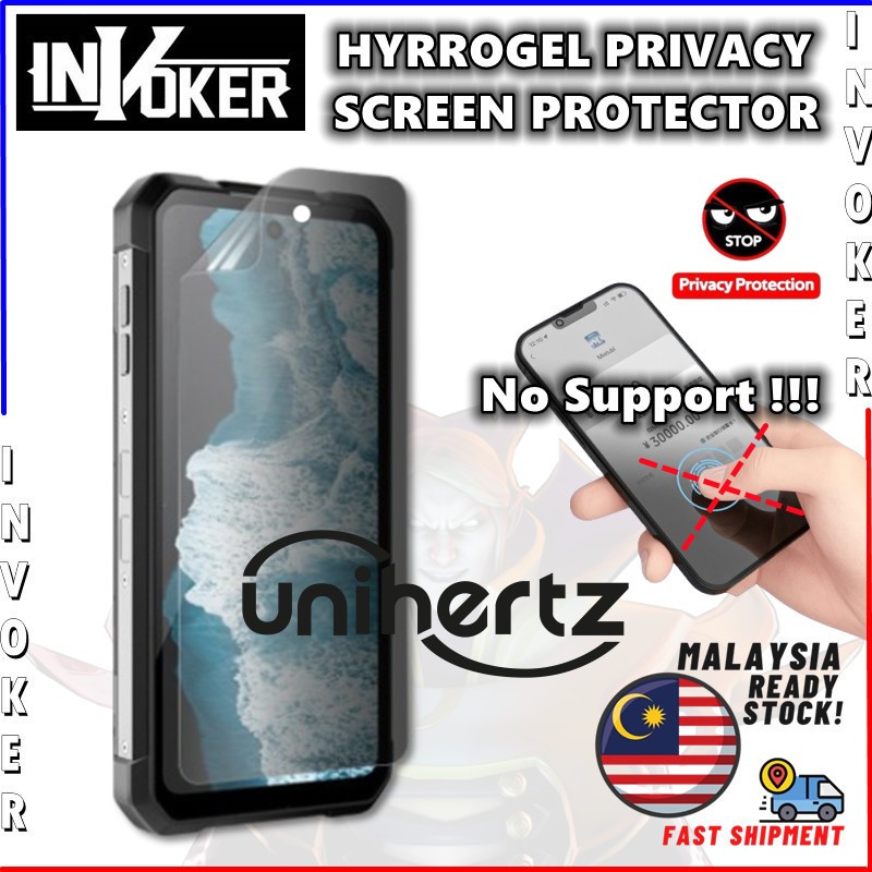 Unihertz Tank 3 Pro / Tank 3 / Tank 3s / Tank 2 / Tank 2 Pro / 8849 / Hydrogel Privacy Screen Protec