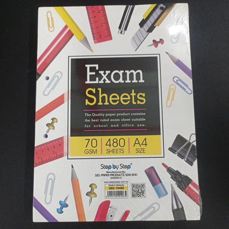 แผ่น A4 70GSM 480s**