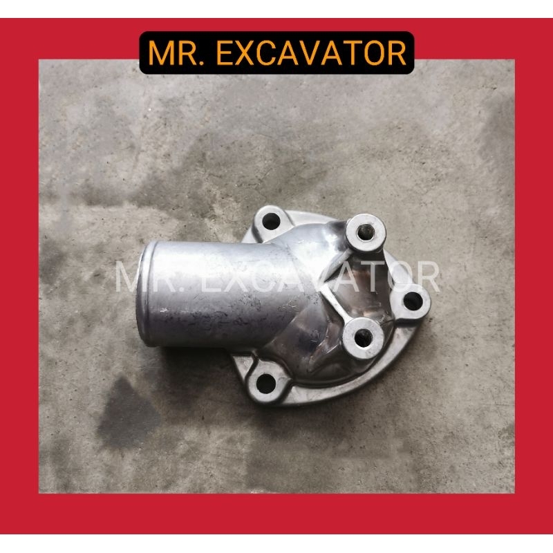 Sumitomo S260 S265 260 265 265FJ 4D31 Mitsubishi เครื่องยนต์ Excavator Thermostat ฝาครอบที่อยู่อาศัย