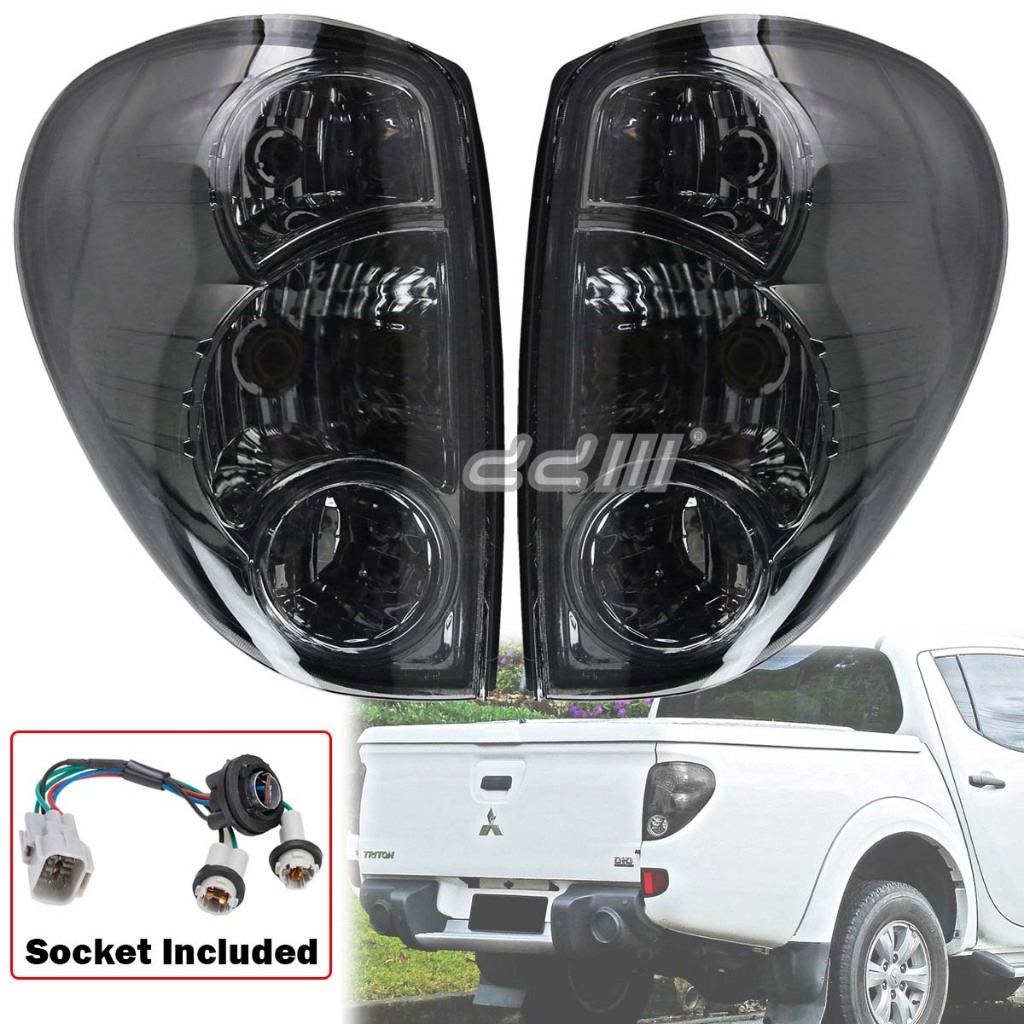 Mitsubishi Triton 2005-2014 เลนส์ควันไฟท้ายด้านหลัง Lampu Belakang (ซ้าย/ขวา/1 คู่)