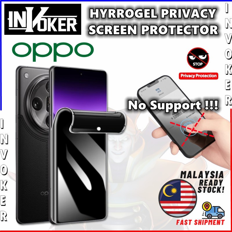 OPPO Find X9 Pro / N5 / X8 Pro / Ultra / N3 Flip / N2 / N / X7 X6 X5 X3 X2 X Pro / Hydrogel ตัวป้องก